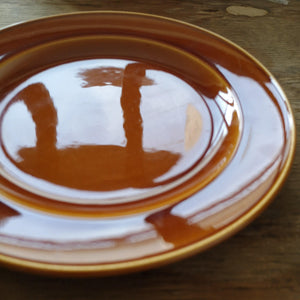 [30%OFF] BOCH la louviere|Brown glazed Vintage plate4 ヴィンテージプレート | BOCH的复古板 - Stellina