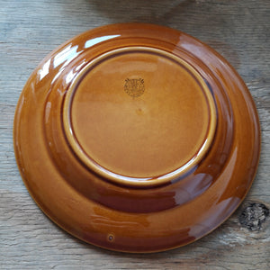 [30%OFF] BOCH la louviere|Brown glazed Vintage plate4 ヴィンテージプレート | BOCH的复古板 - Stellina