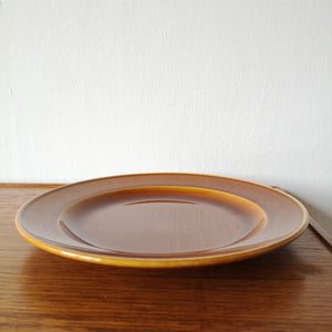 [30%OFF] BOCH la louviere|Brown glazed Vintage plate5 ヴィンテージプレート | BOCH的复古板 - Stellina