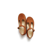 Load image into Gallery viewer, [30%OFF] T-strap Ballerina -morbidone CARAMEL CAFE (in-stock) - Stellina
