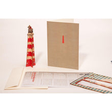 드 이미지 갤러리로 뷰어,3D DECORATION GREETING CARD/envelope-Lighthouse - Stellina 