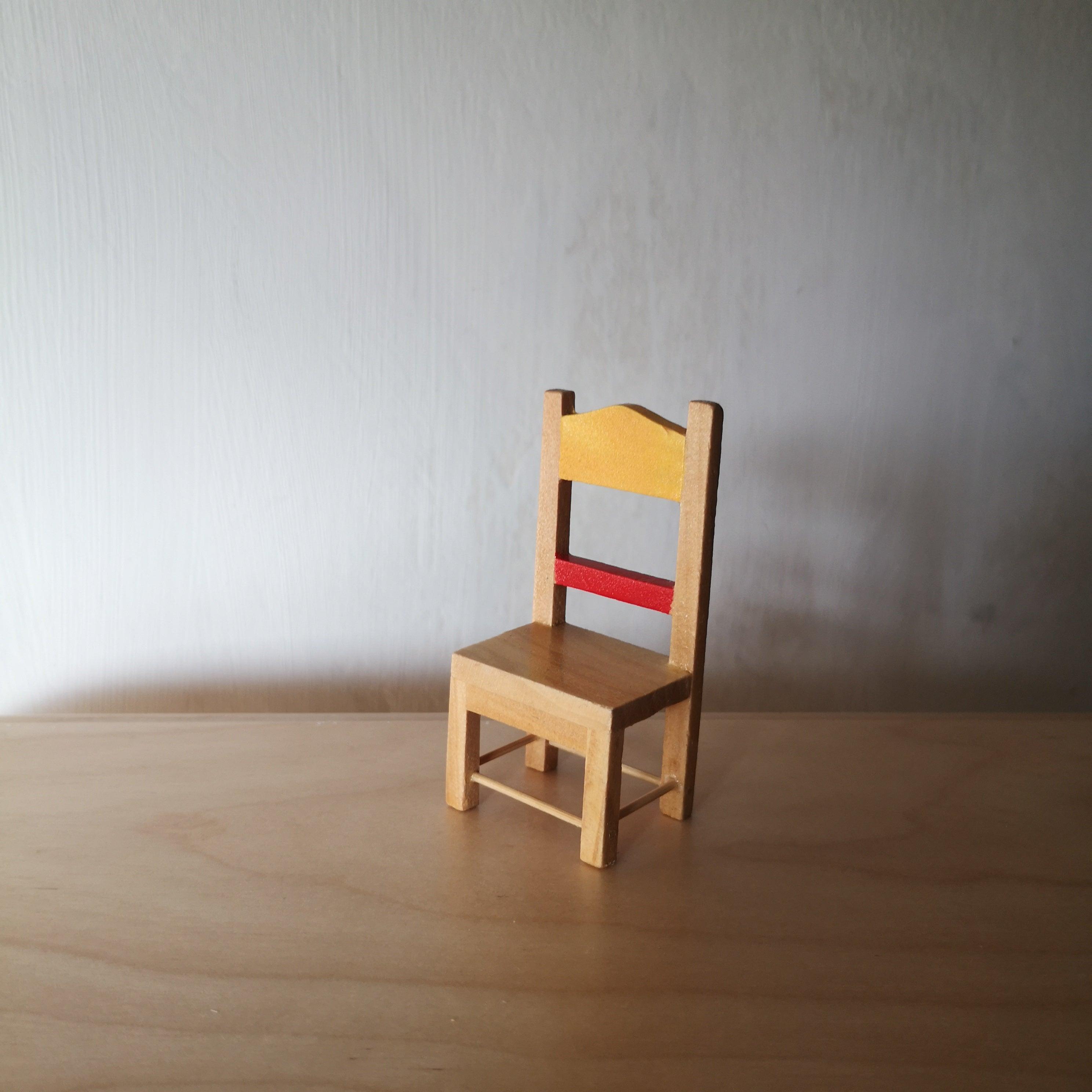 Vintage doll shop chair