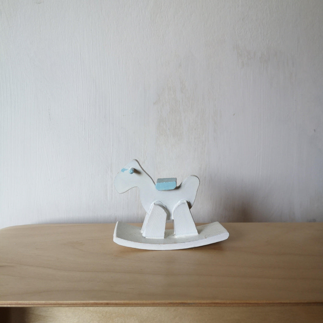 [40%OFF]French vintage doll house- Rocking horse - Stellina