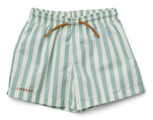 Load image into Gallery viewer, [50%OFF] Duke board shorts - Stripe: Peppermint/creme de la creme - Stellina