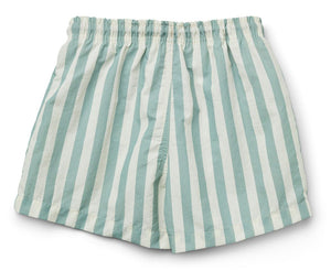 [50%OFF] Duke board shorts - Stripe: Peppermint/creme de la creme - Stellina
