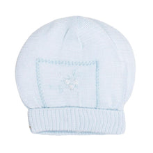 드 이미지 갤러리로 뷰어,[50%OFF] Hand embroidered cotton knit hat - Stellina 