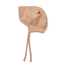 Load image into Gallery viewer, [50%OFF] Rae sun hat // Stripe Tuscany rose / Sandy - Stellina
