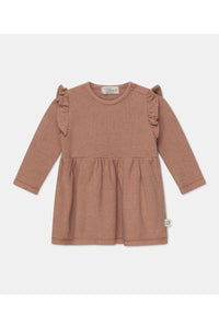 [60%OFF] Knit dress -brown - Stellina