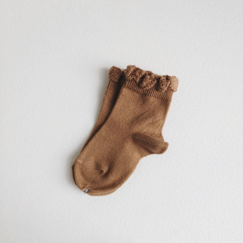 [70%OFF]Short socks with frills - Stellina