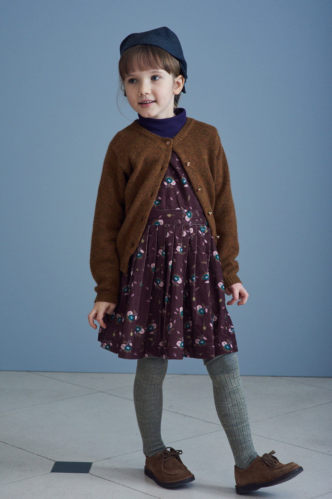[40%OFF] JUPITER DRESS-BROWN THISTLE PRINT