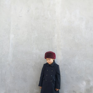 SAMPLE [50%OFF]Siena - Navy coat(unisex)