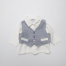 Load image into Gallery viewer, [80%OFF] Soft jersy top &amp; gilet set  3M (sample)