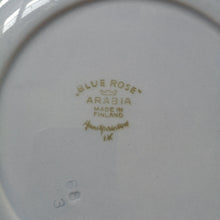 Load image into Gallery viewer, ARABIA FINLAND | アラビア BLUE ROSE 平皿1 | ARABIA的复古板 - Stellina