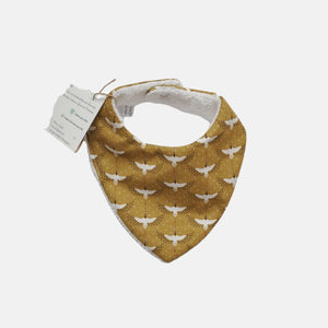 Baby bib-mustard bird - Stellina