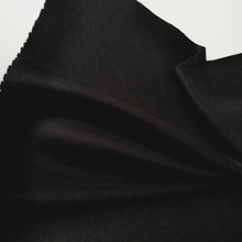드 이미지 갤러리로 뷰어,Cashmere blend fabric-Black - Stellina 