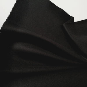 Cashmere blend fabric-Black - Stellina