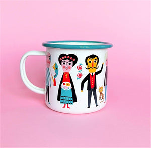 Enamel Mug Art Lover - Stellina