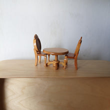 Load image into Gallery viewer, French vintage doll house- dining table&amp;chairs - Stellina