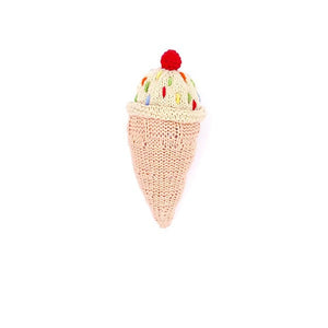 Ice cream rattle-Vanilla - Stellina