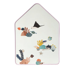 Little House Magnetic Whiteboard Lilac - Stellina