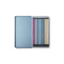 Load image into Gallery viewer, Metallic color pencils 12pz - Stellina