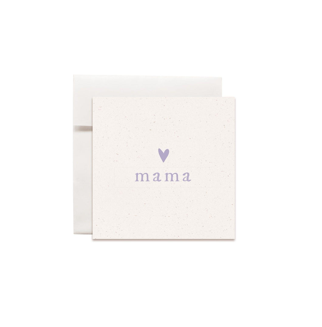 MINI card and envelope-Mama - Stellina