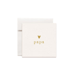 MINI card and envelope-Papa - Stellina