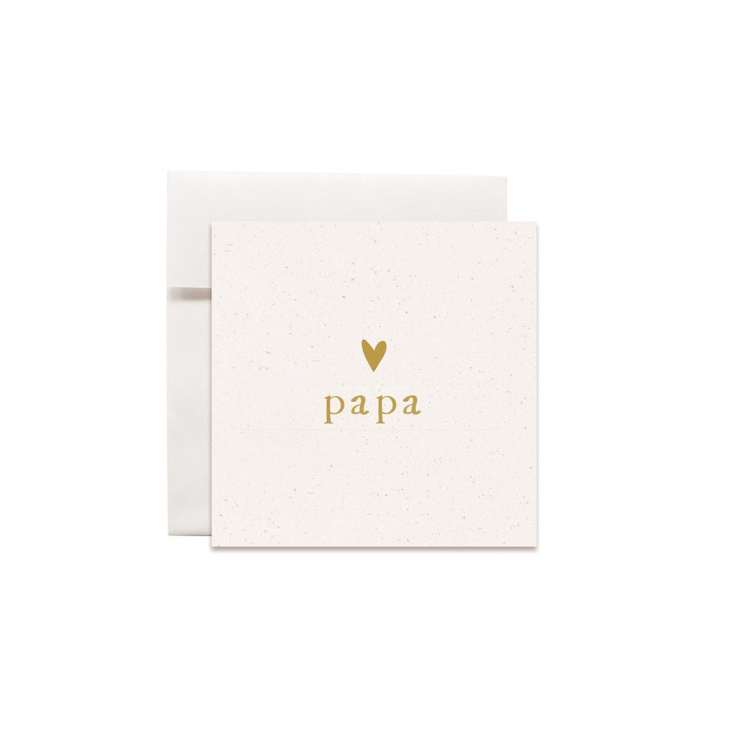MINI card and envelope-Papa - Stellina