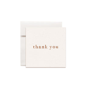 MINI card and envelope-Thank you - Stellina
