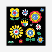 画像をギャラリービューアに読み込む, Reflective sticker | Small flowers - Stellina