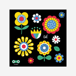 Reflective sticker | Small flowers - Stellina