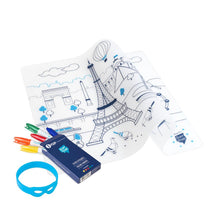 Load image into Gallery viewer, REUSABLE silicon drawing set-PARIS - Stellina