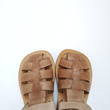 画像をギャラリービューアに読み込む, Sandals -Trapper sabbia rubber sole/velcro (in-stock) - Stellina