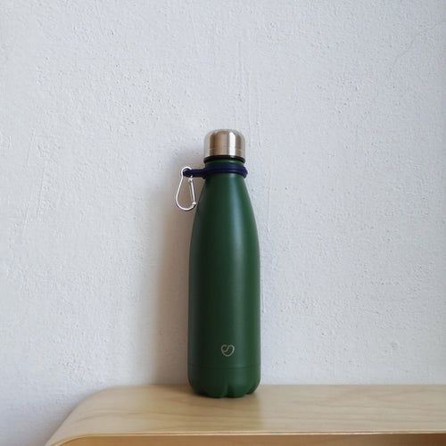 Thermo bottle 500ml- Mat Green - Stellina