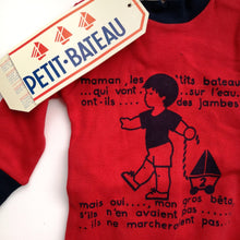 画像をギャラリービューアに読み込む, [Unworn] VINTAGE Petit Bateau (dead stock) - Stellina