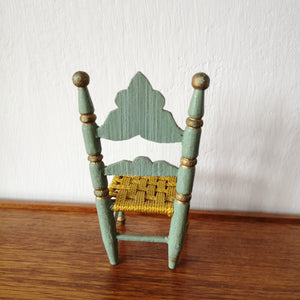 Vintage doll house chair2 | ヴィンテージドールハウス椅子 - Stellina