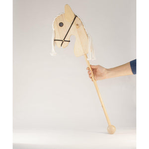 Wooden broom horse - Stellina