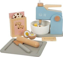 Load image into Gallery viewer, Wooden toy-Cake cooking! Mixer set - Stellina